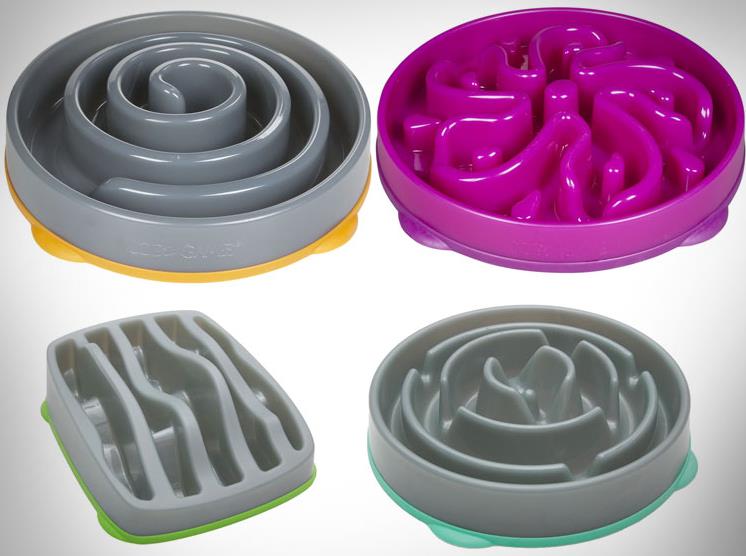 35. Slow Dog Feeder Bowls